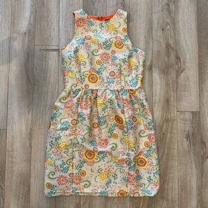 Cynthia Steffe Orange Floral Dress